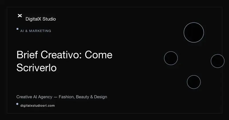 Brief creativo: cos'è, cosa contiene e come scriverlo (con template)
