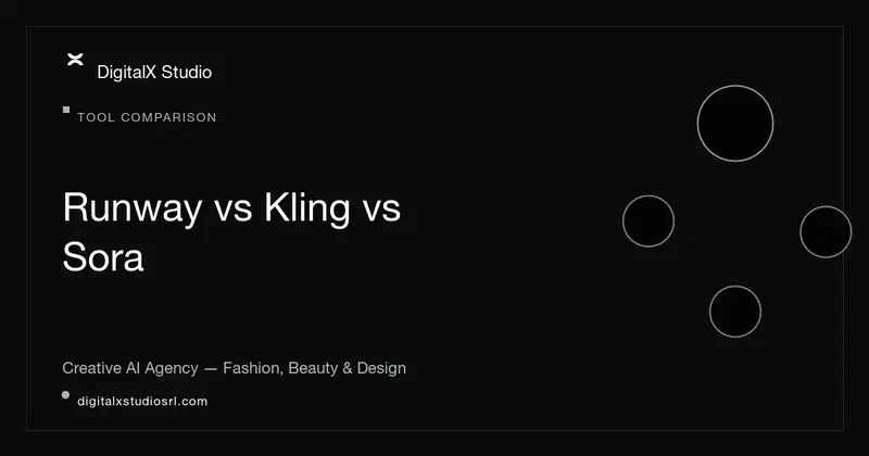 Runway vs Kling vs Sora: quale AI video per una campagna brand