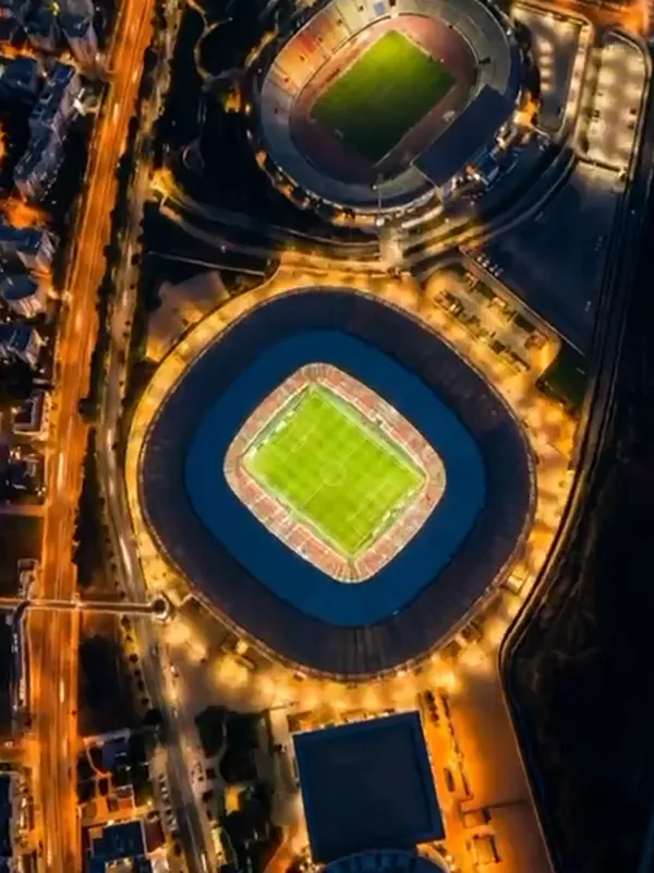 Pignatelli × FRMF, stadio di notte | DigitalX Studio